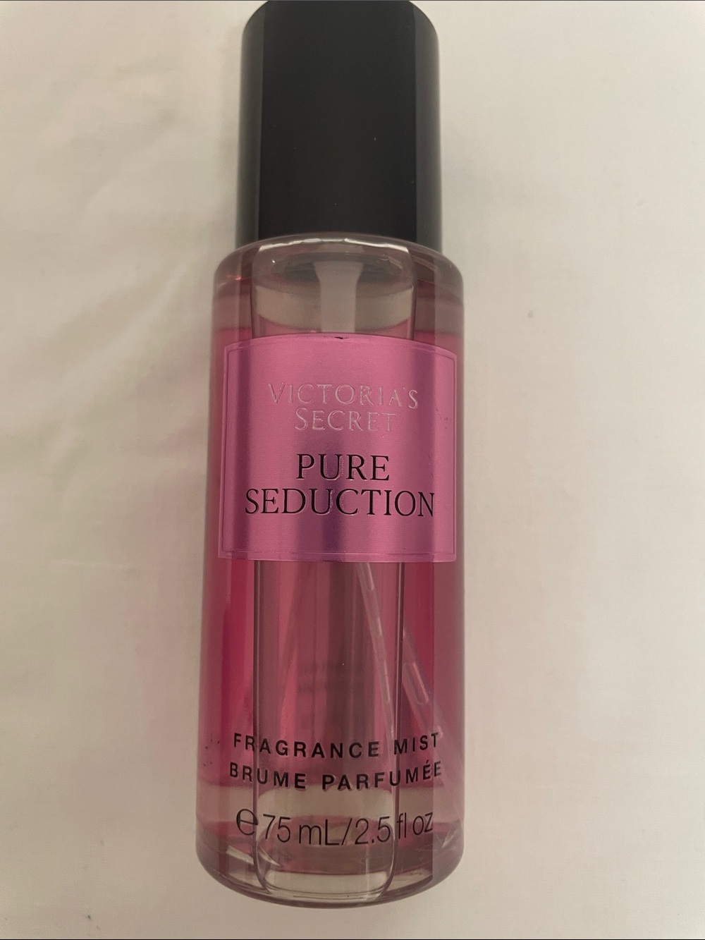 Victoria's Secret Pure Seduction Fragrance Mist - Pink & Black 2.5oz NWOT